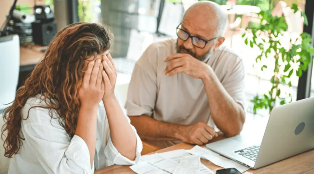 Beneficiary meeting with a trust litigation attorney about a trustee refusing to vacate trust property